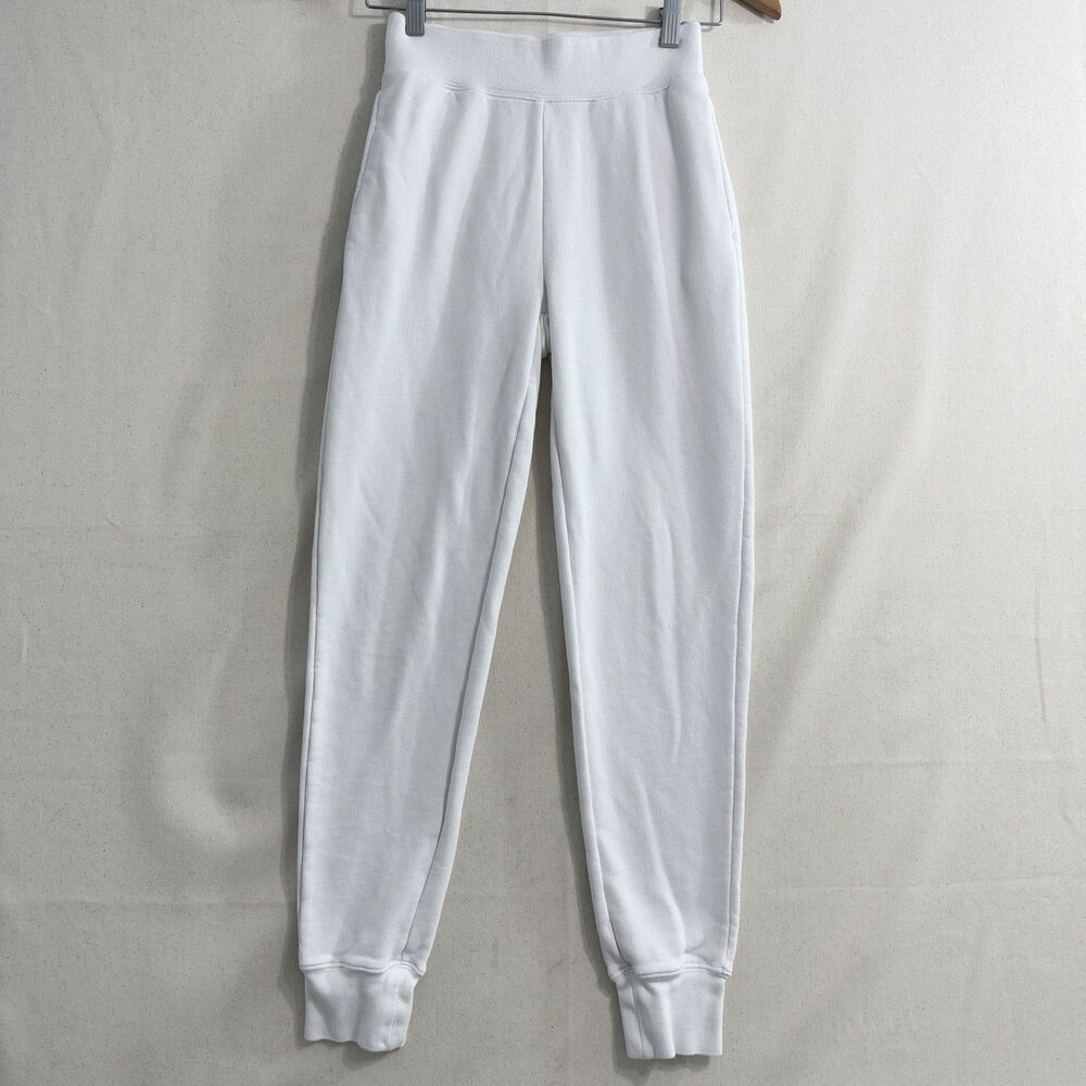 Aritzia Tna Airy Fleece Perfect Sweatpants Women 2XS White Joggers